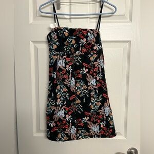 Urban Outfitters Floral Black mini dress